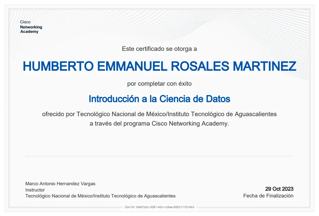 Introducción a la Ciencia de Datos