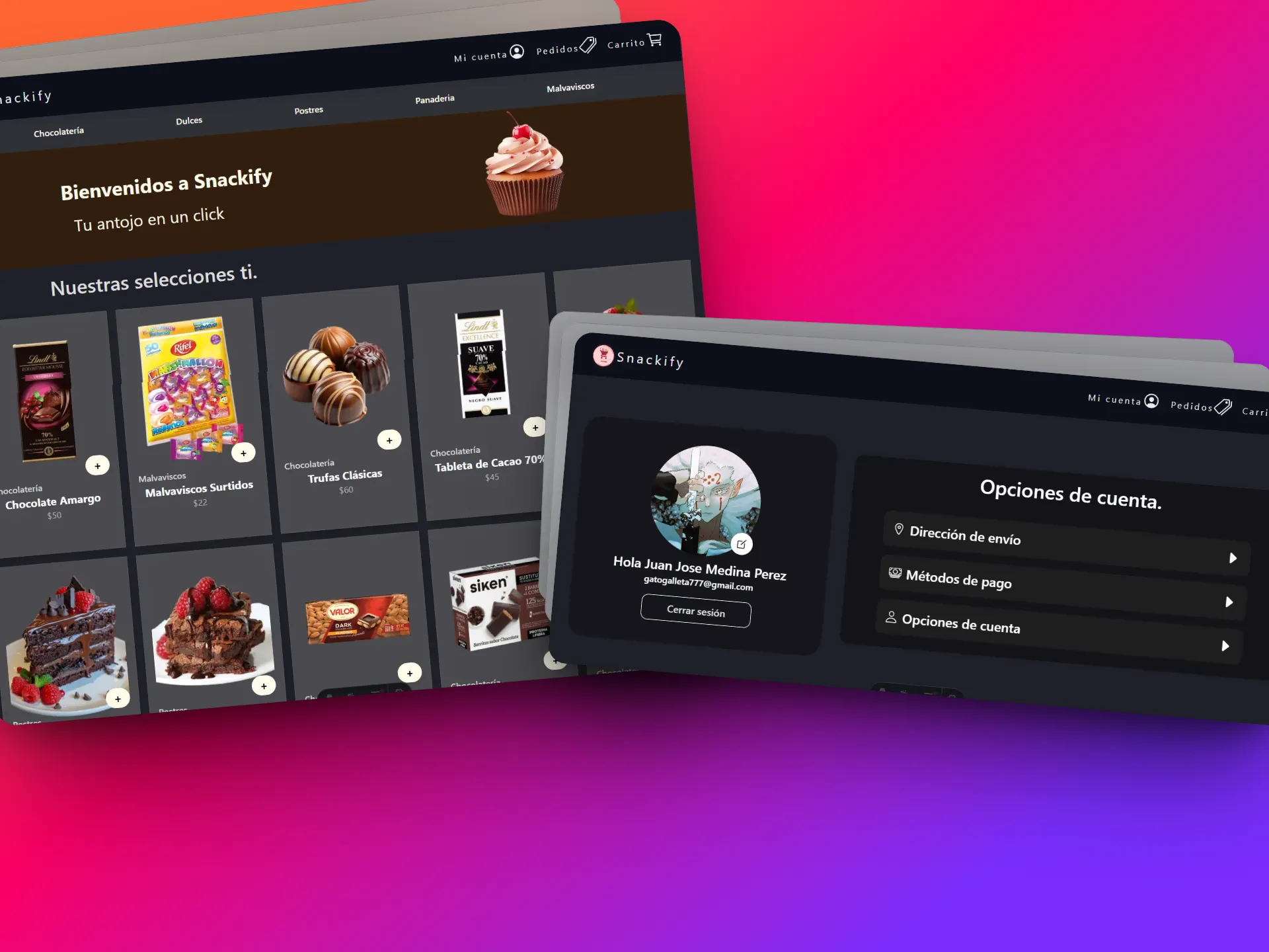 Captura de pantalla de Snakify